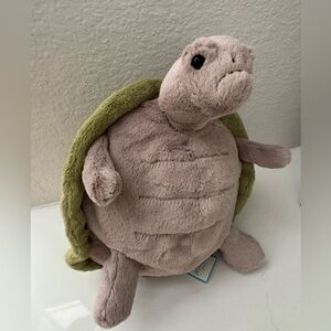AUTHENTIC NWT Jellycat TIMMY TURTLE Grumpy Tortoise Medium Plush Rare retired